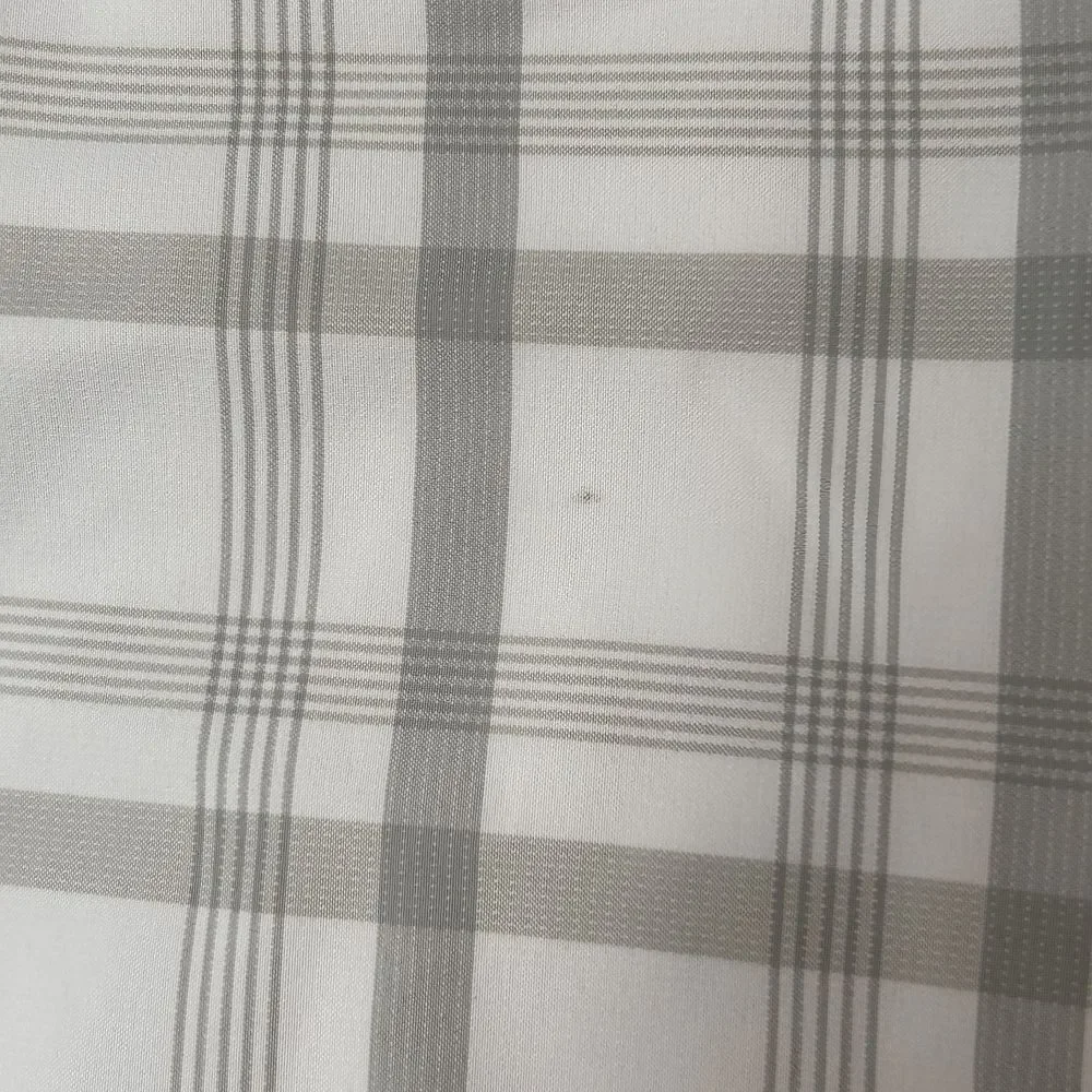 Nike Golf Dri Fit Mens Size 40 Grey White Plaid Shorts Chino Flat Front Stretch‎